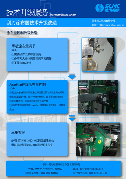 涂布量控制升級(jí)改造