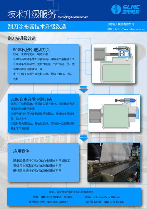 刮刀頭升級(jí)改造